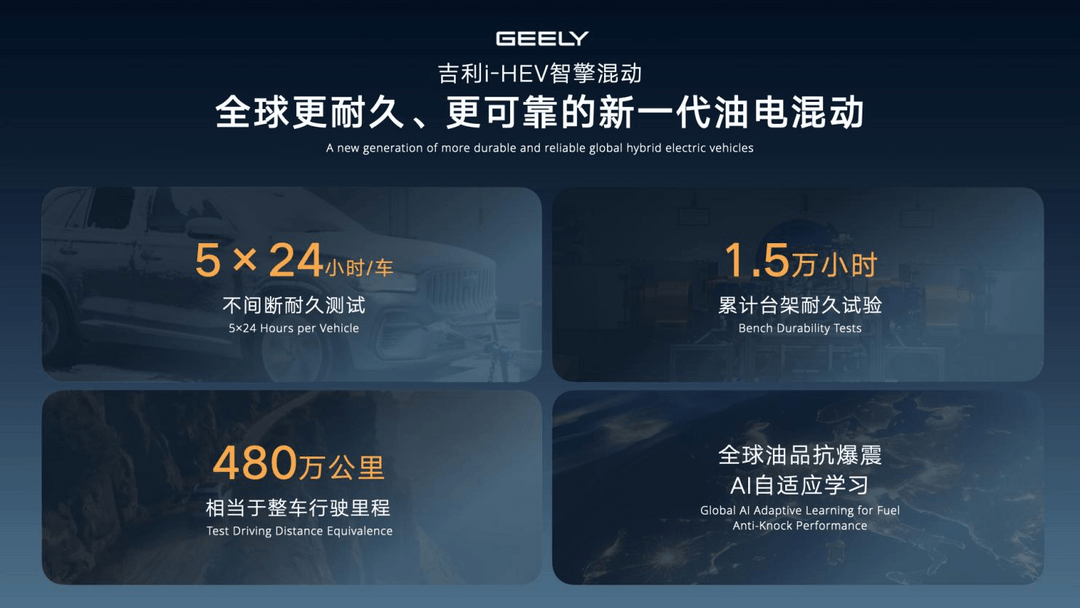 吉利i-HEV智擎混动技术正式发布，重新定义新一代油电混动