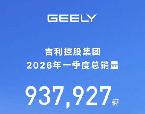 吉利一季度总销量93.79万辆，HEV技术量产与海外出口同步推进