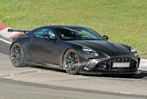 V8加持 曝阿斯顿·马丁Vantage性能版谍照