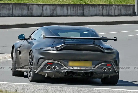 V8加持 曝阿斯顿·马丁Vantage性能版谍照