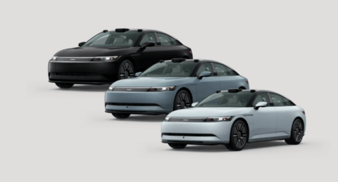 索尼本田移动出行公司取消电动车项目后将另寻业务方向