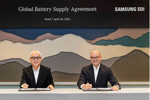 三星SDI与梅赛德斯-奔驰签署首份电动汽车电池供应协议