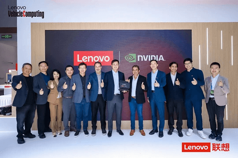 联想车计算发布首款基于NVIDIA DRIVE&nbsp;Thor的舱驾智算平台Auto&nbsp;AI Box
