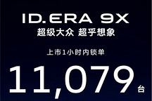 限时权益价29.98万元-34.98万元，上汽大众ID. ERA 9X上市1小时锁单破万