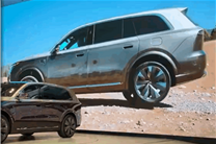 理想演示全主动悬挂沙地脱困、换轮绝技！现场牛X惊呼不断