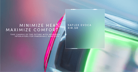 Eastman推出Saflex™ Evoca™ XIR.SR，提升电动汽车天窗性能