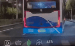 尚界Z7试驾惊魂！AEB紧急介入两度避免撞车