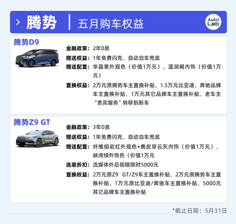 13大品牌5月购车权益盘点：大家都卷不动“7年低息”了？