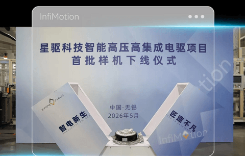 星驱科技智能高压高集成电驱项目首批样机正式下线
