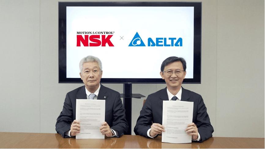 NSK与台达电子达成合作，攻坚机器人关节模组