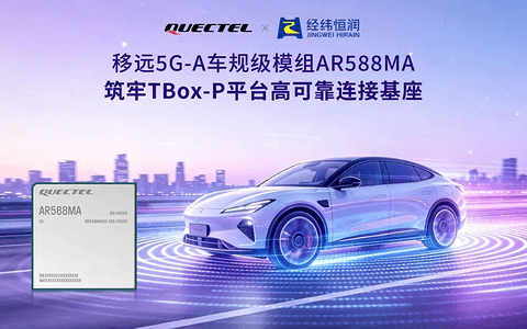 移远通信×经纬恒润：5G-A车规模组赋能TBox-P平台，引领高阶智驾新跨越  ​