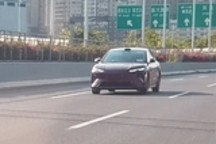 海洋网旗舰轿车 比亚迪海豹08实车曝光