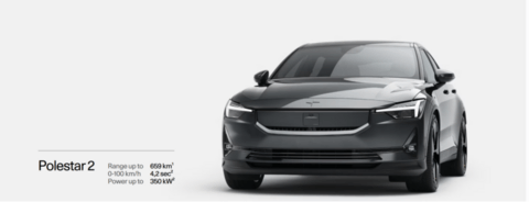 Polestar 2依托中国电动车进口配额，将重启加拿大市场销售