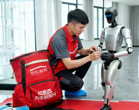 京东联手机时租，搭建机器人全链路服务体系