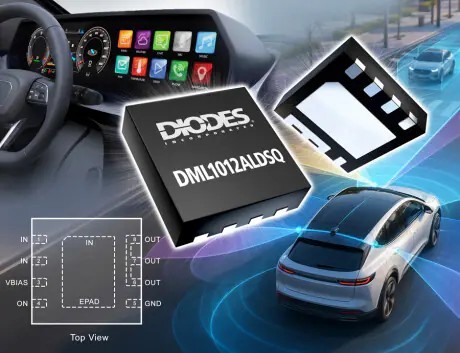 Diodes推出智能负载开关 用于ADAS、车载信息娱乐系统和显示集群