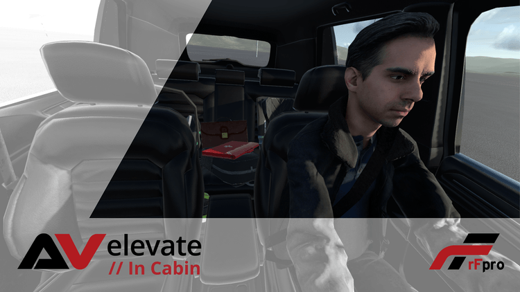 rFpro推出仿真解决方案AV elevate IN CABIN 用于调优、培训和测试车内驾驶员和乘员监控系统