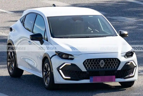 采用混合动力 全新雷诺Clio GT谍照曝光