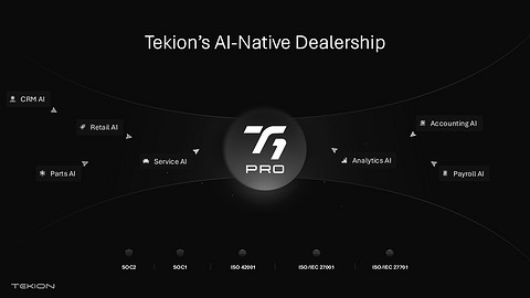 Tekion发布全新AI代理和T1 Pro，以及其AI界面和代理编排器