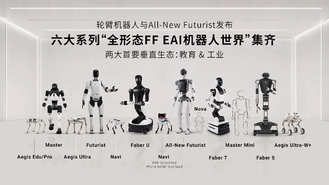 FF发布Faber轮臂机器人并公布全新Futurist售价