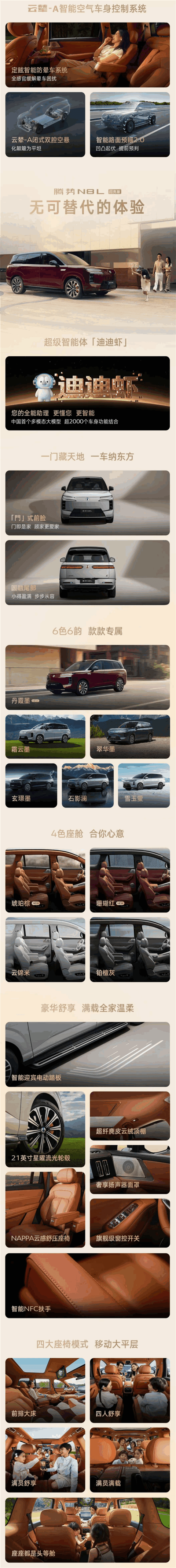纯电续航430公里 9分钟充饱！腾势N8L闪充版一图看懂