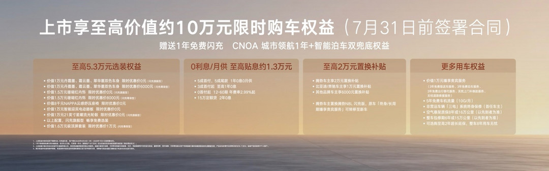 31.98万元~34.98万元，腾势N8L闪充版正式上市