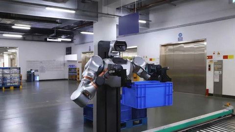 银河通用Galbot S1，进入宁德时代打工
