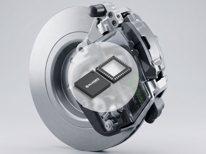 Allegro MicroSystems 推出首款集成轮速传感器接口的安全型 PMIC， 专为电子机械制动系统打造