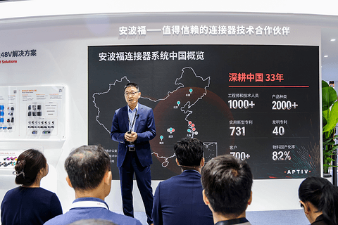 安波福携多款重磅新技术亮相慕尼黑上海电子展