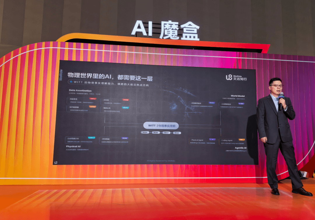 WAIC 2026｜文远知行发布物理AI大模型WITT，以物理事实重构AI认知