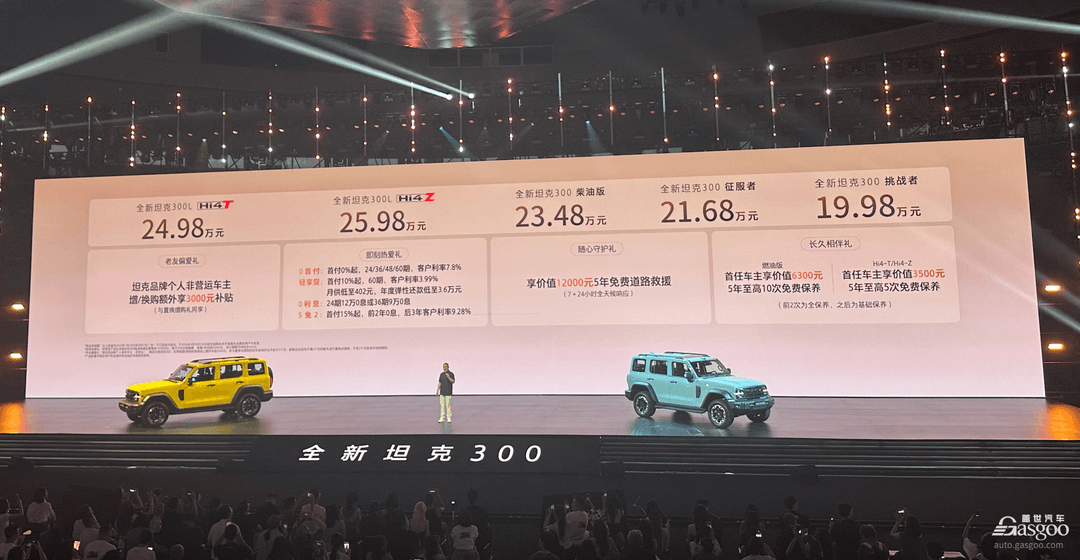 坦克300，还是加量不加价