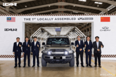 奇瑞iCAR V23马来西亚首车下线，硬派SUV风格售价约20万起