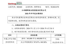 赣锋锂业上半年预计扭亏为盈，净利润最高或达46亿元