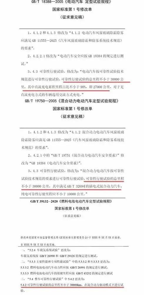 “速成车”正在被叫停，新能源车标准必须对齐燃油车