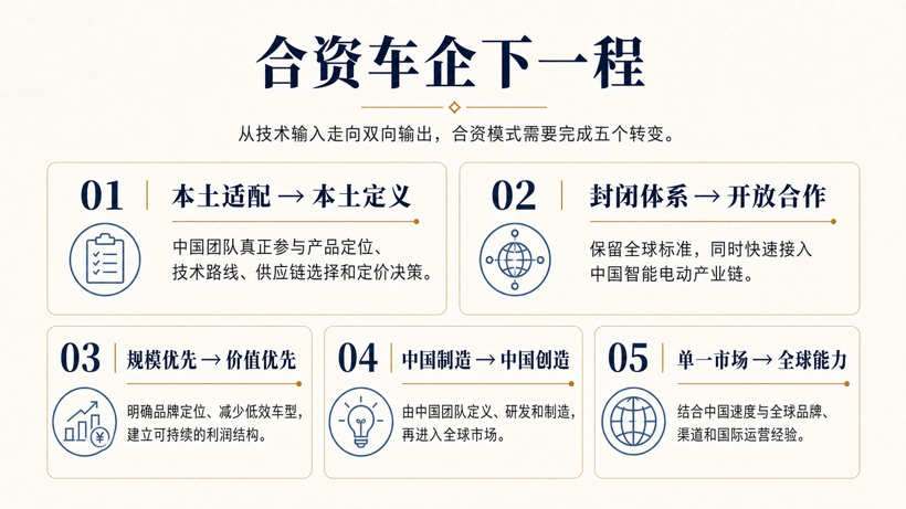 晓莺说 | 旧瓶如何装新酒，合资车企下一程