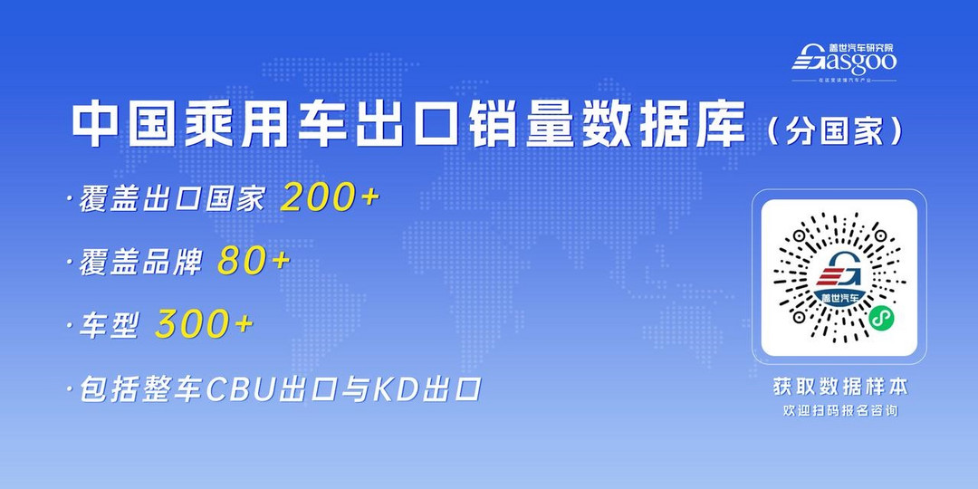 2026年1-6月中国乘用车出海，谁在领航：吉利中南美飙涨445.6%，零跑东南亚暴增302.1%丨盖世汽车研究院