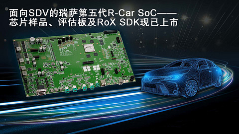 瑞萨电子-R-Car X5H SoC | 申报2026第八届金辑奖最佳技术实践应用奖
