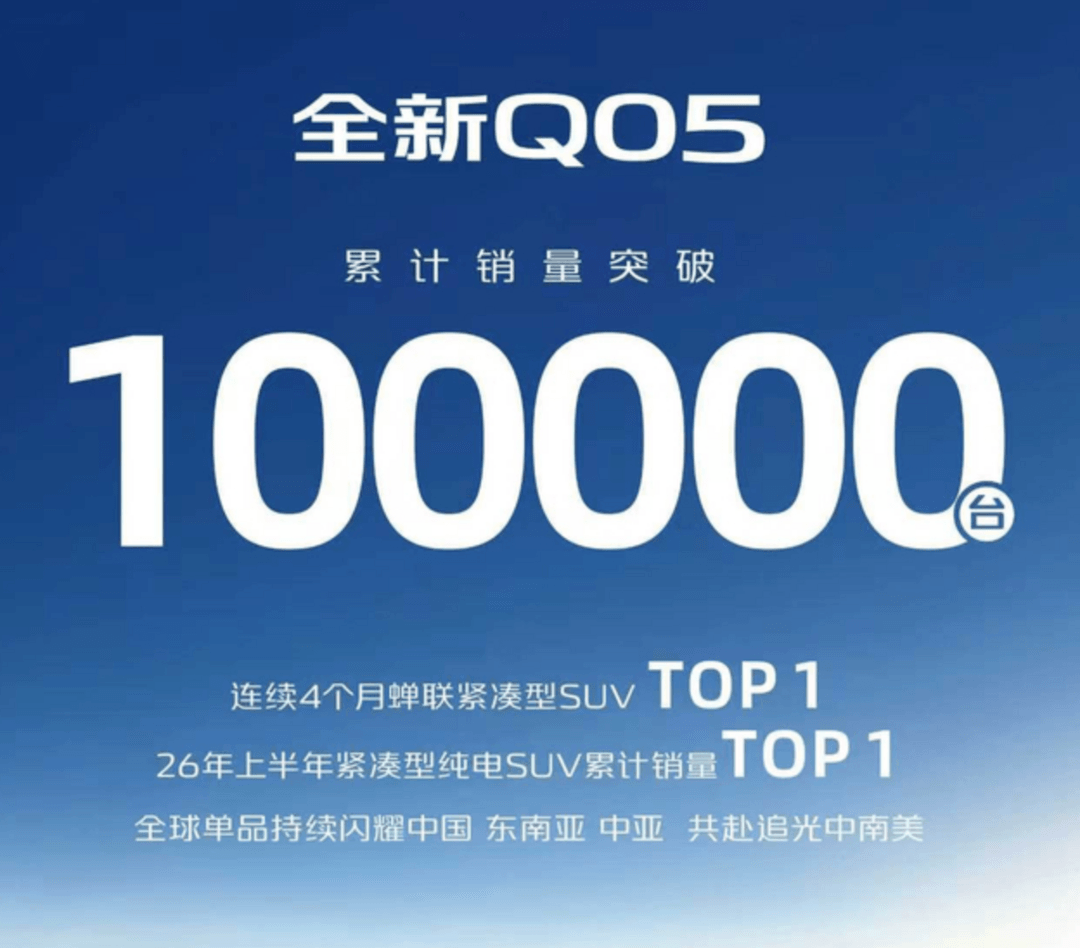 长安启源全新Q05累计销量突破10万台