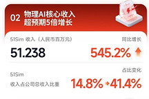 五一视界物理AI核心收入同比增长545.2%，旗下51Sim迎来智驾仿真商业化拐点