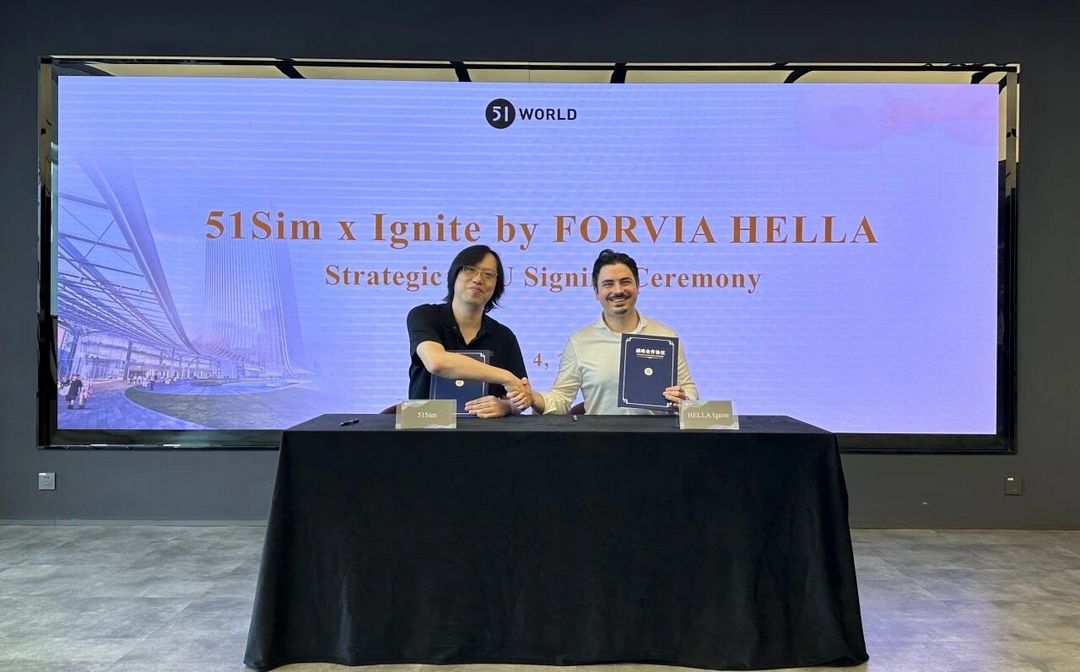 佛瑞亚海拉Ignite联合51Sim，共建面向全球法规体系的智能驾驶验证能力