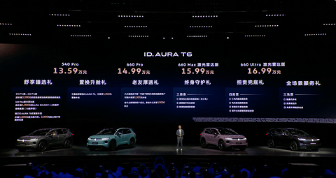 13.59万！一汽-大众ID. AURA T6开启预售