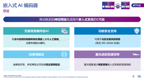 易特驰-ETAS嵌入式AI解决方案 | 申报2026第八届金辑奖最佳技术实践应用奖