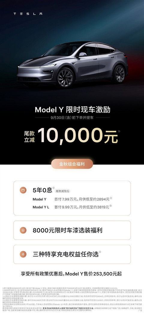 刚提车1天 就降价1万块！特斯拉限时降价惹怒新车主