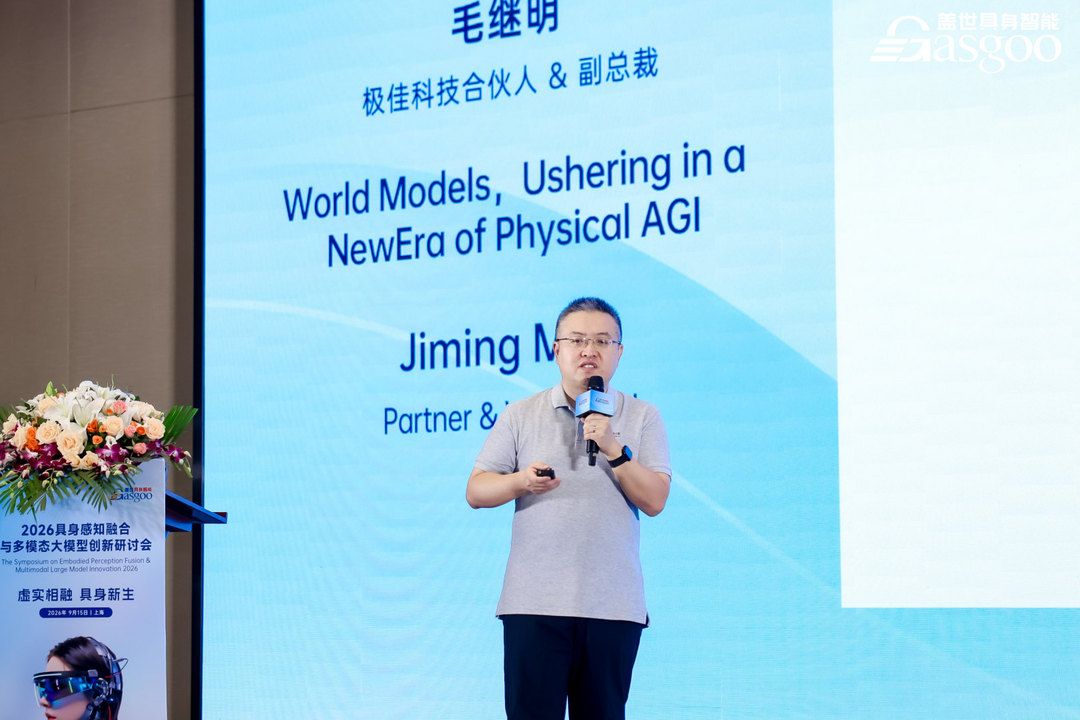 极佳科技毛继明：世界模型按L1-L5释放价值