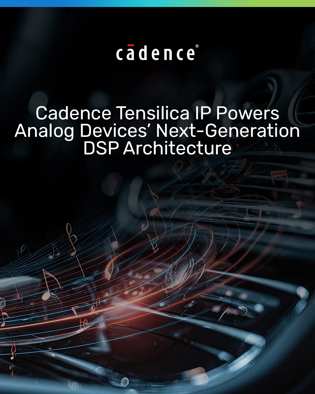 ADI与Cadence合作开发面向汽车AI音频的SHARC-FX