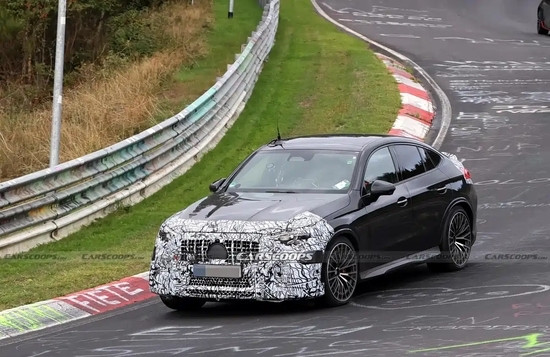 动力或不变 新款AMG GLC 53轿跑版谍照曝光