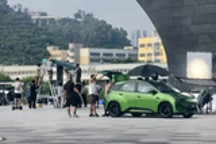 全新比亚迪海鸥实车曝光：轴距暴涨