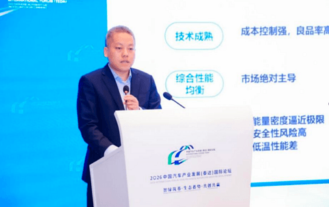 王亮亮：动力电池出海需补齐海外专利布局｜2026泰达论坛