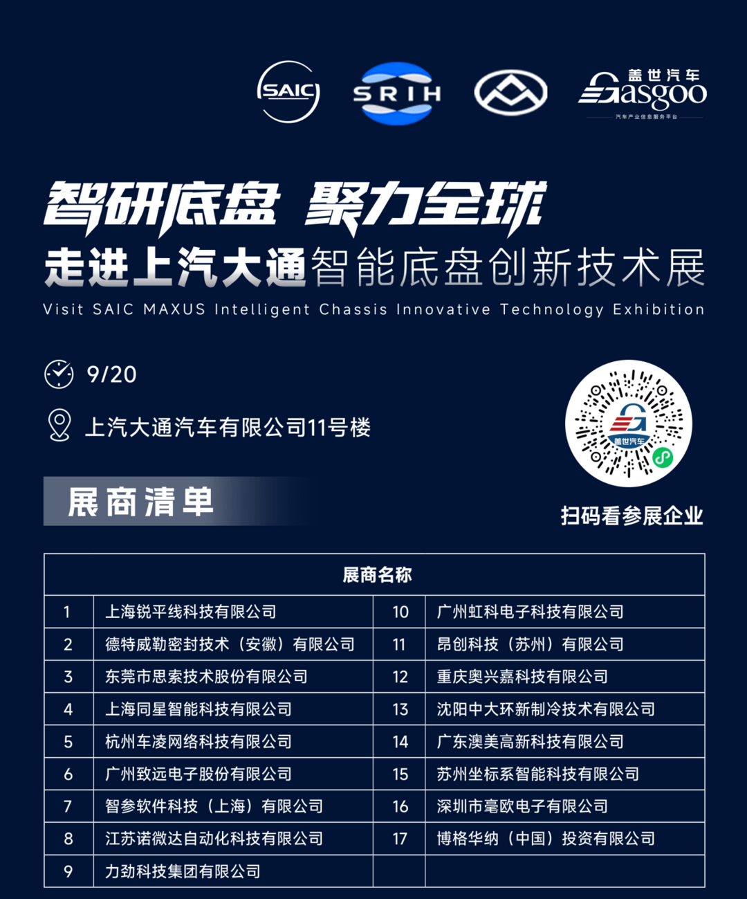 走进上汽大通｜智研底盘·聚力全球，智能底盘创新技术展圆满落幕，下一站精彩继续！
