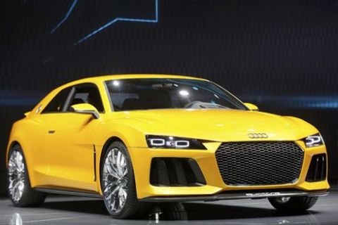 奥迪2013款插电混动概念车Sport Quattro