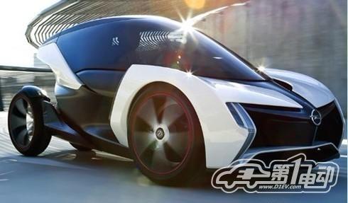 歐寶零排放電動(dòng)汽車Rak E曝光 材料可回收